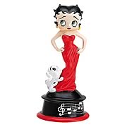 Betty Boop Betty in Red Musical Statue